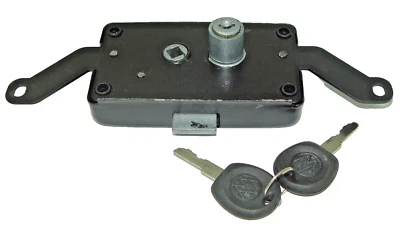 Cerradura de puerta de carga lateral con 2 llaves para autobús Volkswagen tipo 2 1950-3/1955 Foto 1 de 2