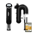 Sous Vide Garer Stick 1200 Watt Schongarer Slow Cooker schwarz wei ALLPAX