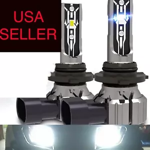 5k WHITE 9005 5000K LED Short Small Base Conversion Headlight Bulbs Xentec HB3 - Picture 1 of 11