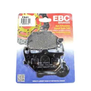 Pastillas de freno EBC FA41 - Pastillas orgánicas de alto rendimiento para motocicleta - 1 par - Imagen 1 de 1