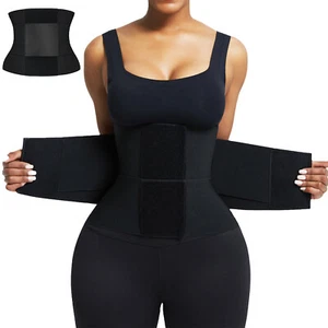 Fajas Colombianas Post Surgery Waist Trimmer Corset Body Shaper Compression Wrap - Picture 1 of 20