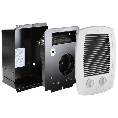 Cadet Fan-Forced Heater Timer Com-Pak Bath 240-Volt In-Wall White  Thermostat for sale online | eBay