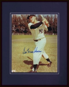 Bill Moose Skowron Signed Framed 11x14 Photo Display Yankees - Picture 1 of 1