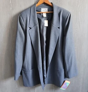 Levi Strauss Bend Over Vintage Neu aus altem Lagerbestand 1985 grau Anzugjacke Größe 24 - Bild 1 von 7