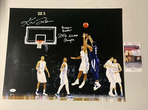 Kris Jenkins Autograph Signed Villanova Buzzer Beater 16 Champs 16x20 Photo JSA - Picture 1 of 5