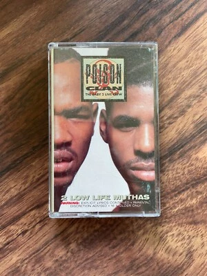 POISON CLAN 2 low life muthas RARE RAP CASSETTE 2 live crew geto boys miami bass - Image 1 of 4