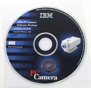 Vintage 1999 IBM PC Camera Software Installation CD-ROM Disc Windows 98/2000 - Picture 1 of 1