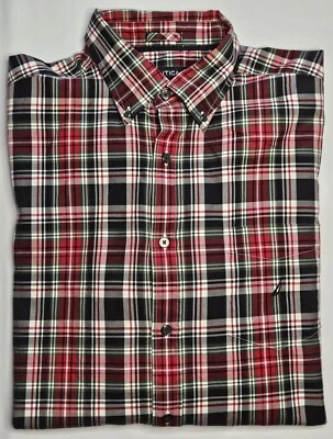 Camisa Masculina Nautica Manga Longa Xadrez Botão Frontal Tamanho Grande - Excelente Estado Usado BOM - Imagem 1 de 2