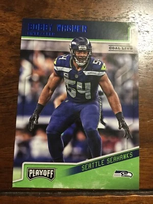 2018 Playoff Goal Line Bobby Wagner Seahawks - Image 1 of 2