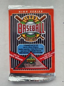 1992 Upper Deck Baseball High Series Sealed Pack (15 Karten) - Bild 1 von 2
