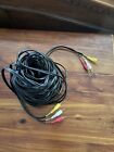 50 Foot 3 RCA Composite Audio Video RG59 Cable Heavy Duty. BRAND NEW. Never Used