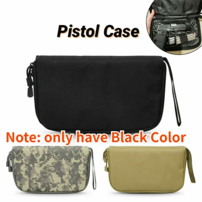 New Hunting Tactical Army Padded Pistol Handgun Storage Carry Case Pouch Gun Bag - Image 1 of 4