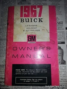 Buick LeSABRE Wildcat Electra 1967 225 dueños manual 1380619 - Imagen 1 de 2