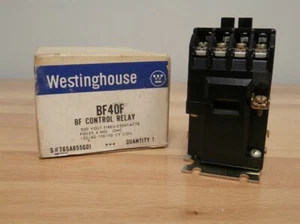 WESTINGHOUSE BF40F   BF Control Relay,10A, 120V COIL, NEW, OLD STOCK - Bild 1 von 3