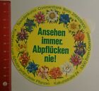 Aufkleber/Sticker: Kuratorium zum Schutz gefährdeter Pflanzen Bonn (170816151)