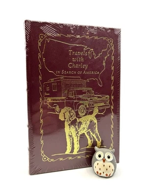 EASTON PRESS Travels with Charley John Steinbeck Leather Reader's Choice SEALED Foto 1 de 4