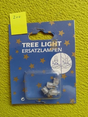 Ersatzbirnen Lichterkette 4 Stck. 12 Volt 0,6 Watt für 50er Kette innen + außen - Bild 1 von 2