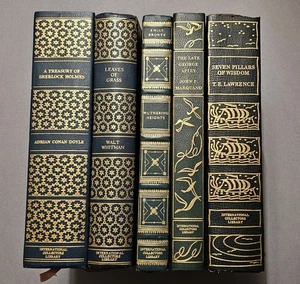 Lot Of 5 International Collectors Library, Blue,  Green,  Wuthering Heights,... - Picture 1 of 22