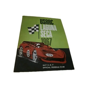 Vintage 1967 Laguna Seca USRRC Race Program - Bild 1 von 9