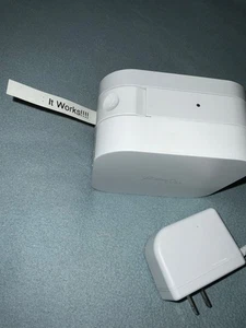 P-Touch Cube Thermal Printer by Brother White Tested Works - Picture 1 of 5