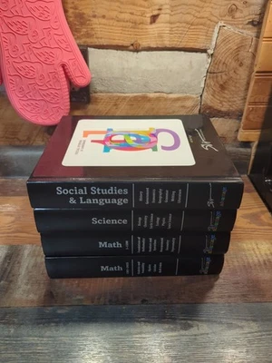 Southwestern Advantage Text Book Set Math 1  2 Science Social Studies & Language - Image 1 of 4