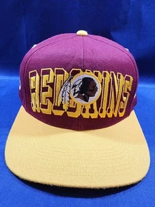 Vintage Washington Redskins Mütze rot Team NFL verstellbar Snapback Cap - Bild 1 von 10