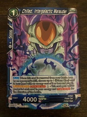 Chilled, Intergalactic Marauder BT9-025 UC - Blue - Dragonball Super TCG - Image 1 of 3