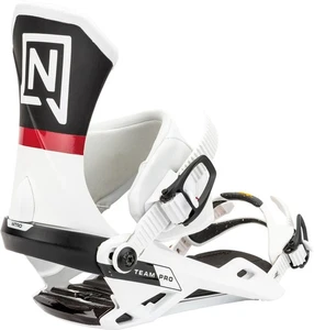 Nitro Team Pro Snowboard Bindings Large (US Men's 11-14) White New 2025 - Picture 1 of 14
