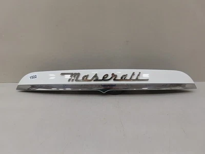 Maserati Ghibli 2014-2024 tapa trasera maletero/adorno con cámara OEM Foto 1 de 4