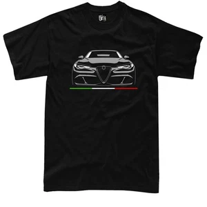Tshirt for alfa giulia fans quadrifoglio ti veloce gta  T-shirt & hoodie - Picture 1 of 11
