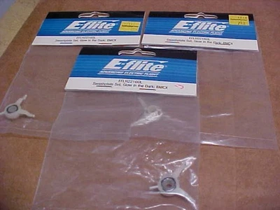 E-FLITE EFLH2216GL (3 PKGS) = GLOW-IN-THE-DARK SWASHPLATE SET. : BMCX - Image 1 of 2