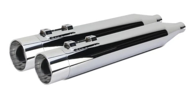 Silenciadores sin cordones dobles pulidos Two Brothers Foto 1 de 1