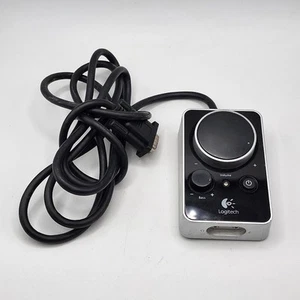Logitech Z4 Lautsprecher Lautstärke Bass Controller kabelgebunden Control Pod Modul nur getestet - Bild 1 von 4