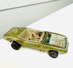 Hot Wheels Redline 1967 Custom Firebird HK Olive Original Pontiac Project Car - Picture 1 of 6