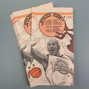 McDonald's Space Jam 1996 Happy Meal bolsa paquete de 18 Michael Jordan - Imagen 1 de 4
