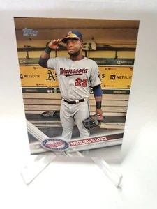2017 Topps - graues Trikot #126 Miguel Sanó - Bild 1 von 2