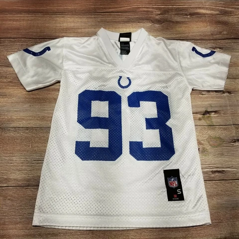Indianapolis Colts Dwight Freeney Youth Boys Size Small #93 Jersey Cover