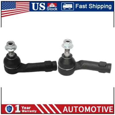 Extremos de barra de amarre exterior izquierdo y derecho 2 piezas para Ford Fiesta PZ 2011-2018 Foto 1 de 4