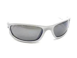 Carrera Sport Keramiko 9NS Silver Wrap Sunglasses Gray Lens 60-18 130 Men Women