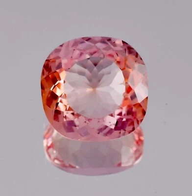 16 x 16 MM 20.30 Ct Natural Bi-Color Yellow-Orange Sphalerite Gemstone Certified - Image 1 of 4