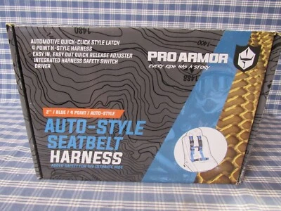 Pro Armor 4 Point Harness 2" (NEW OPEN BOX) FAST FREE SHIPPING. - Image 1 of 4