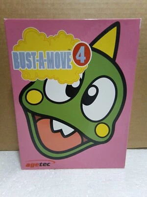 Bust-A-Move 4 aka Puzzle Bobble 4 PC Big Box, NEW! CIB, RARE - Vintage - RETRO! - Image 1 of 4