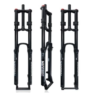 Mountain Bike Double Crown Dual Shoulder Air Suspension Fork 26/27.5/29Inch - Picture 1 of 32