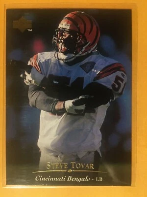 1995 Upper Deck Bengals Steve Tovar Football Card #274 - Image 1 of 2