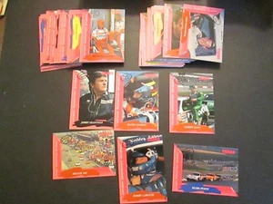 1993 Tracks Race Card 1st run Lot x 59 All Different w/Allison,Harry Gant - Picture 1 of 2