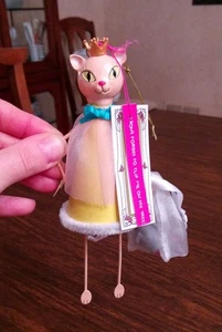 Betsey Johnson cat ornament - Picture 1 of 9