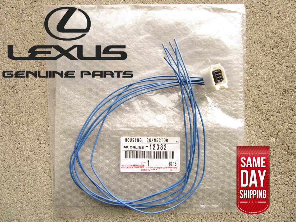 08 - 21 LEXUS LX570 ULTRASONIC PARKING SENSOR 6 PIN PIGTAIL WIRE CONNECTOR NEW - Image 1 of 4