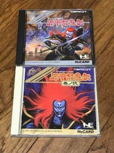 PC-Engine Genpei Toumaden Samurai Ghost 1 y 2 Set NEC HuCard  - Imagen 1 de 5