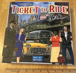 Ticket To Ride New York Board Game - Complete - FREE SHIPPING - Picture 1 of 22