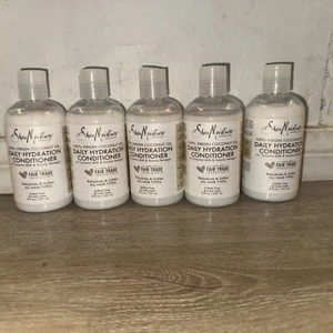 5 X 🥥 Shea Moisture Daily Hydration Conditioner 100% Virgin Coconut Oil 8 Fl Oz - Picture 1 of 7